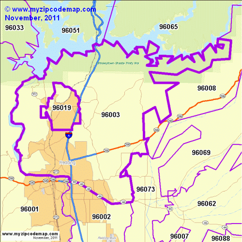map of 96003