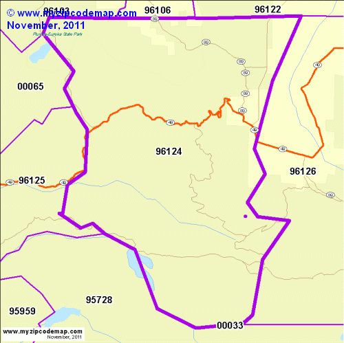 map of 96124