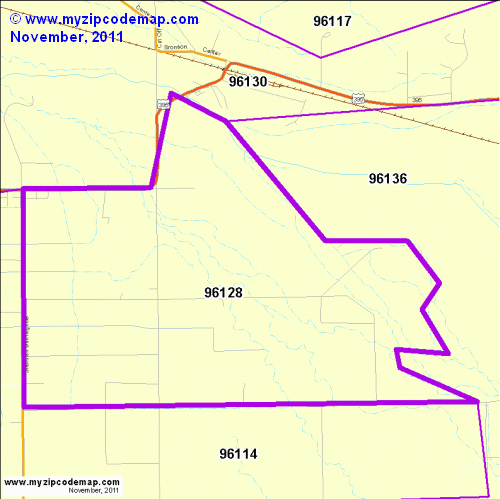 map of 96128
