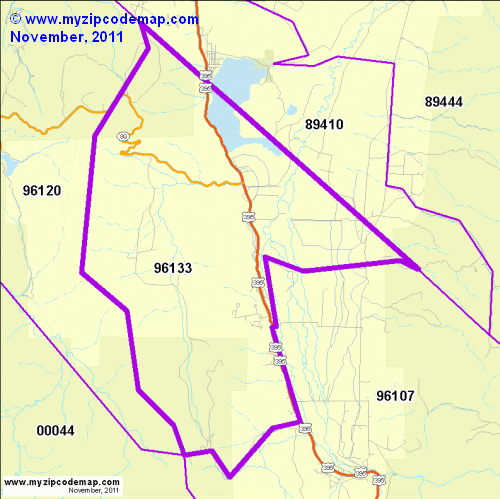 map of 96133