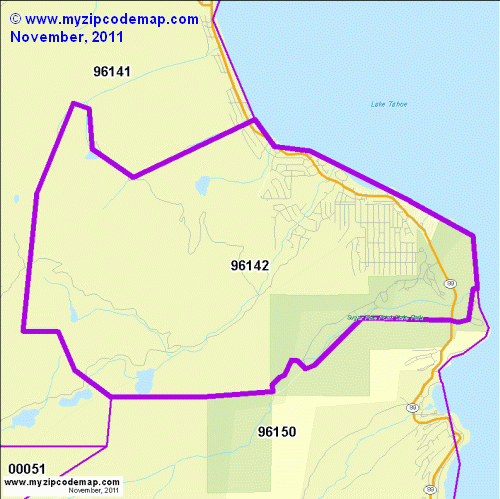 map of 96142
