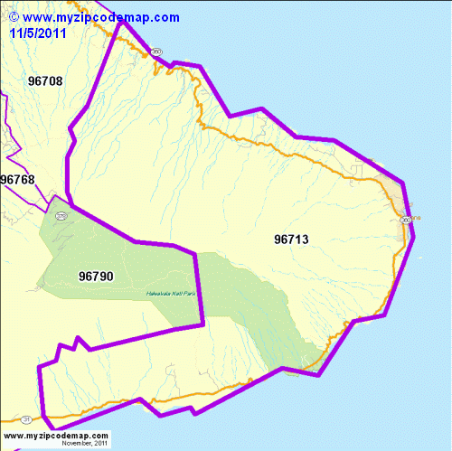 map of 96713