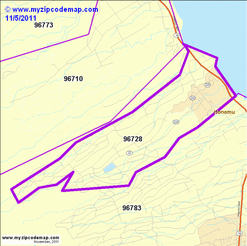 map of 96728