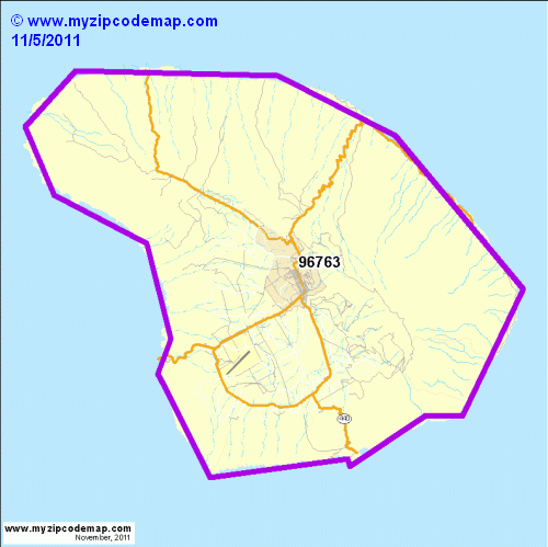 map of 96763