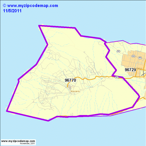 map of 96770