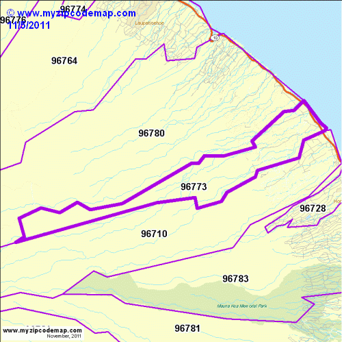 map of 96773