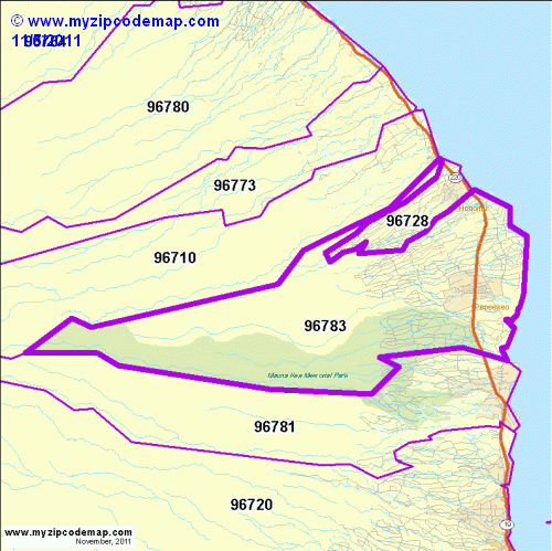 map of 96783