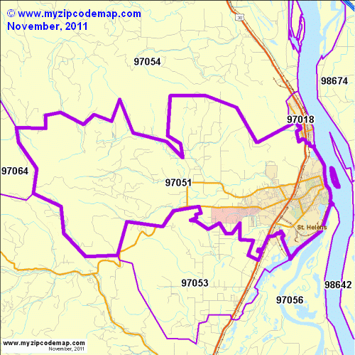 map of 97051