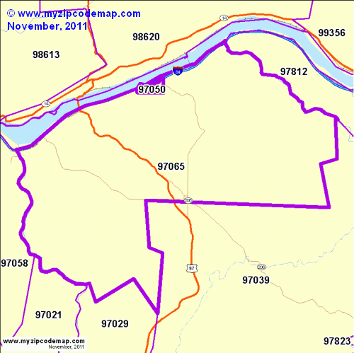 map of 97065