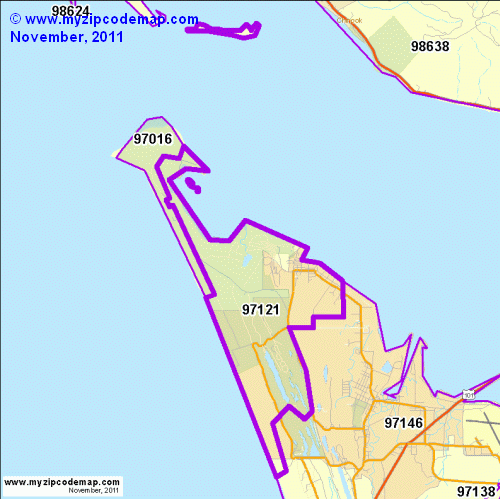 map of 97121