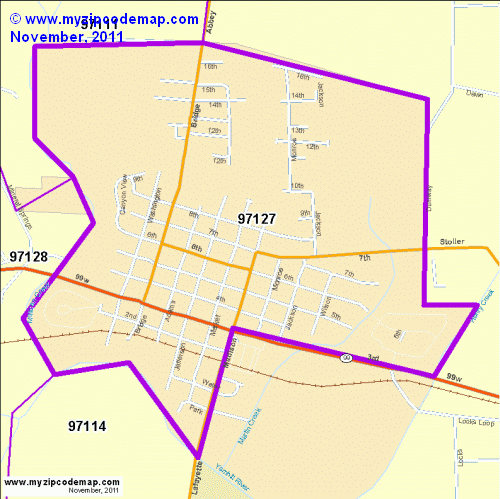 map of 97127