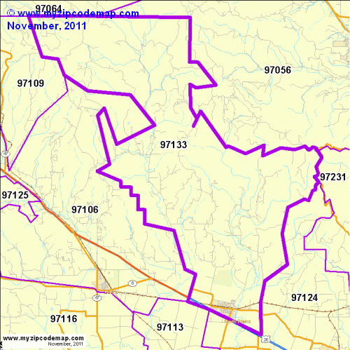 map of 97133