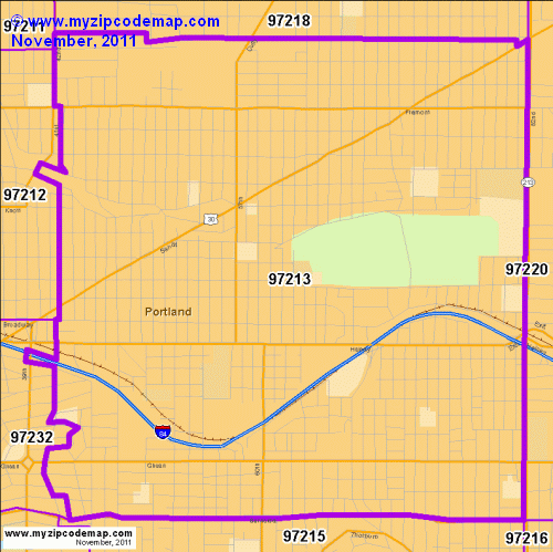 map of 97213