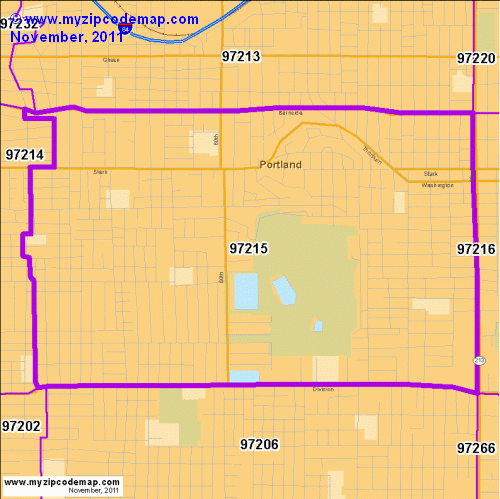 map of 97215