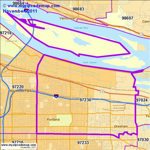 map of 97230