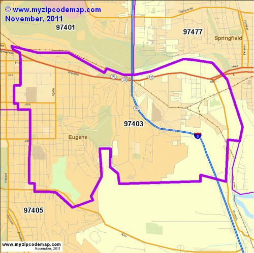 map of 97403