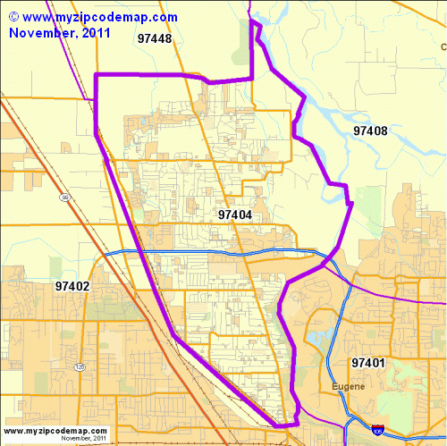 map of 97404