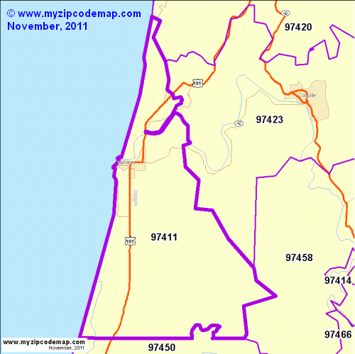 map of 97411