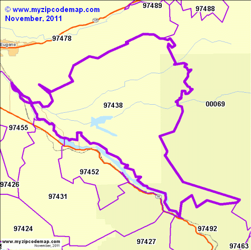 map of 97438