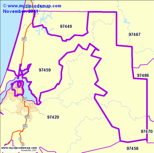 map of 97459