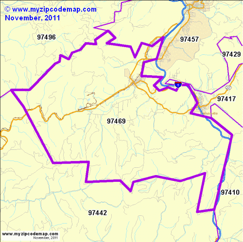 map of 97469