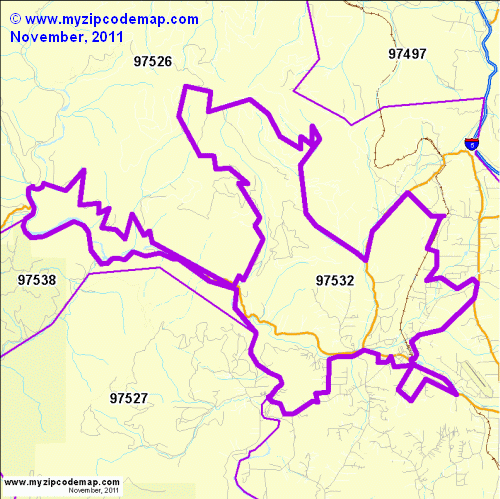 map of 97532