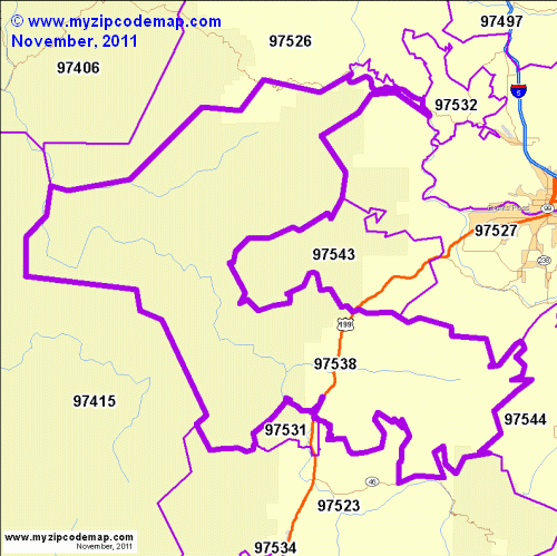 map of 97538