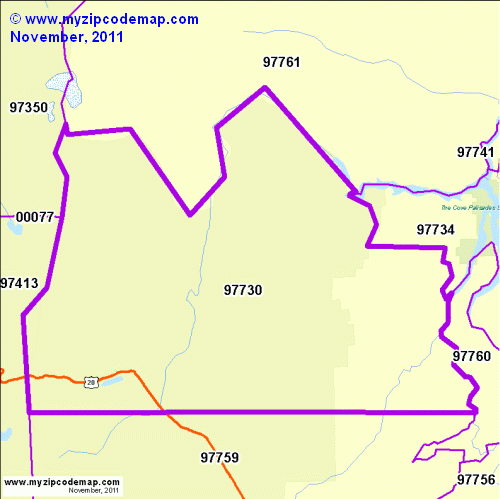 map of 97730