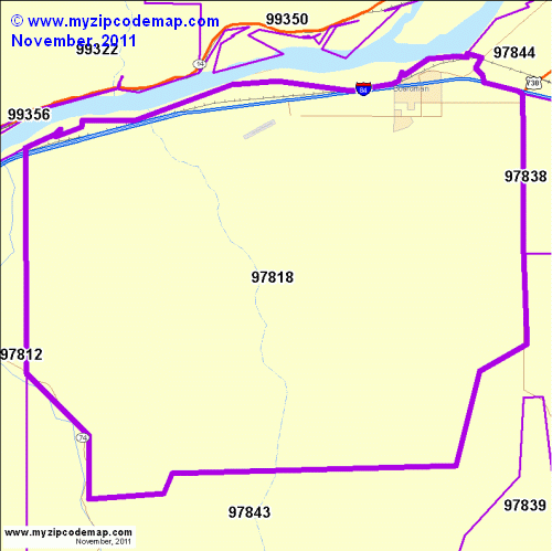 map of 97818