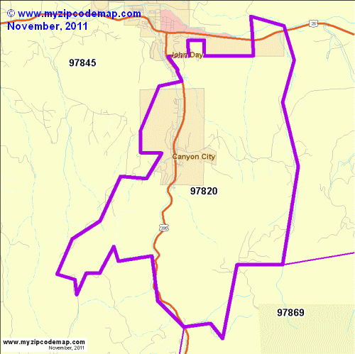 map of 97820