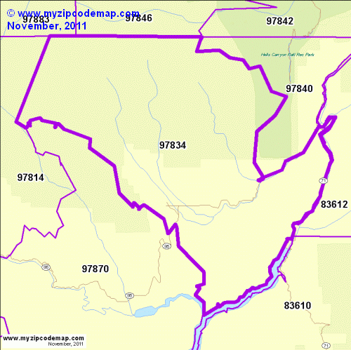 map of 97834