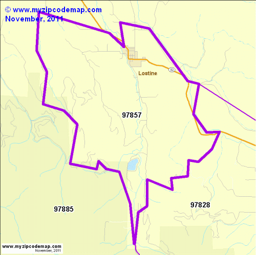map of 97857