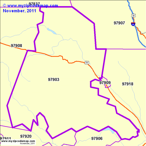 map of 97903