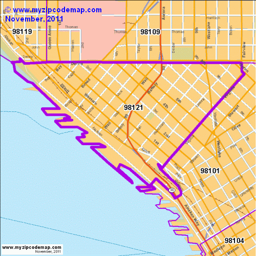 map of 98121