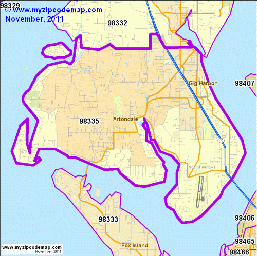 map of 98335