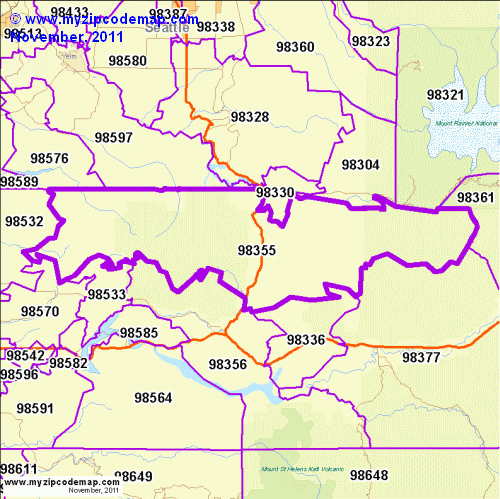 map of 98355