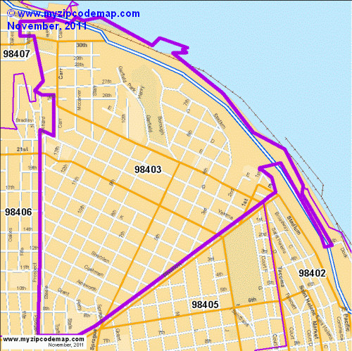 map of 98403