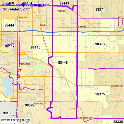 map of 98446