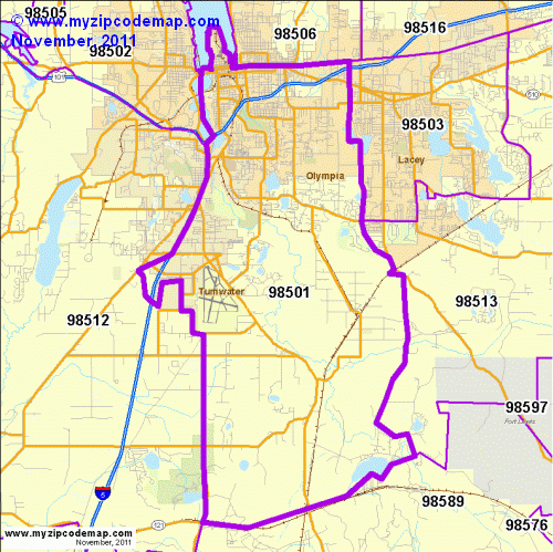 map of 98501