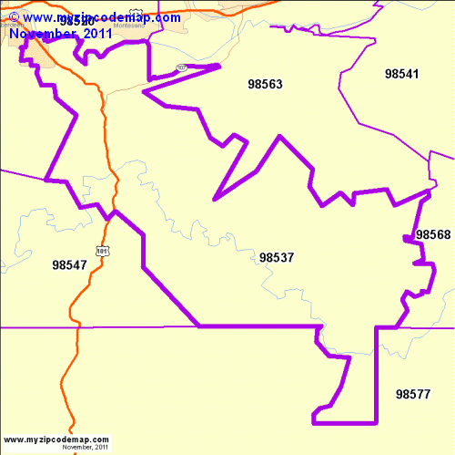 map of 98537