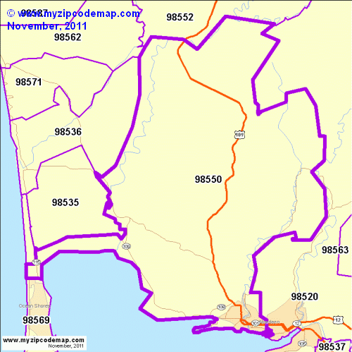 map of 98550