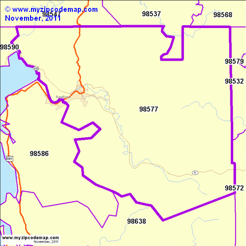 map of 98577
