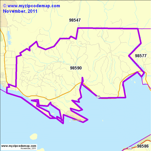 map of 98590