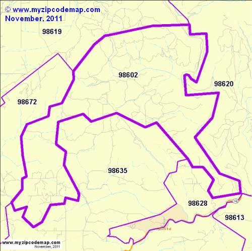 map of 98602