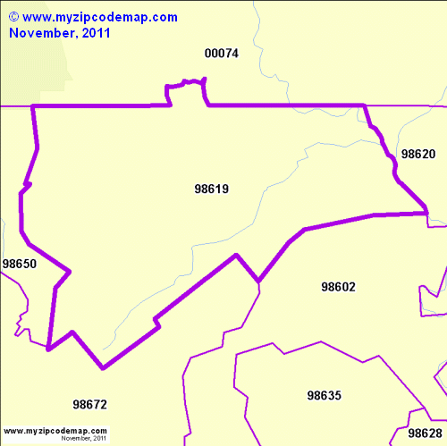 map of 98619