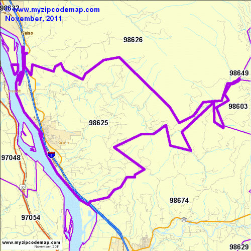 map of 98625