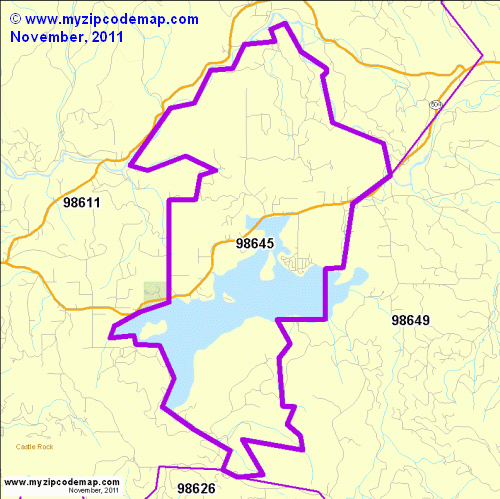map of 98645