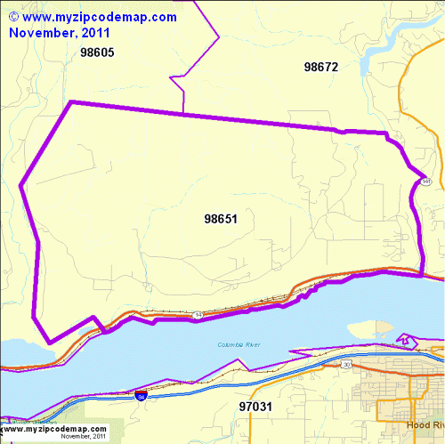 map of 98651