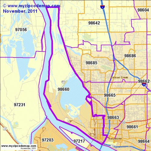 map of 98660