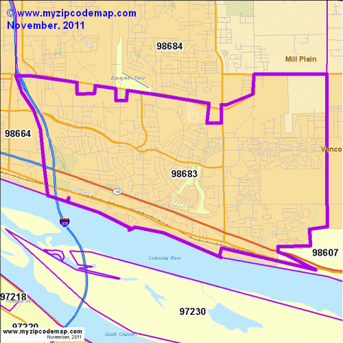 map of 98683